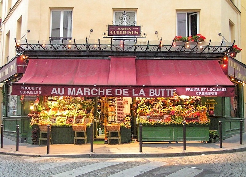El café de Amélie en París